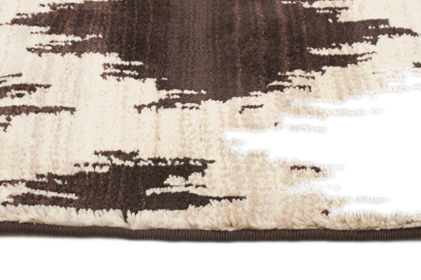 Moroccon Style  Diamond Design Chocolate Rug