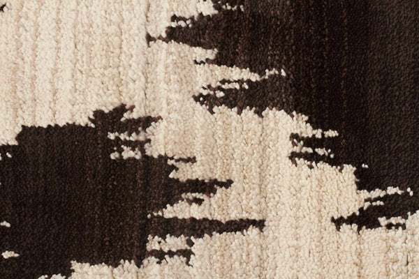 Moroccon Style  Diamond Design Chocolate Rug