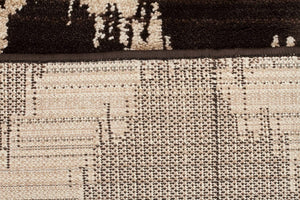 Moroccon Style  Diamond Design Chocolate Rug