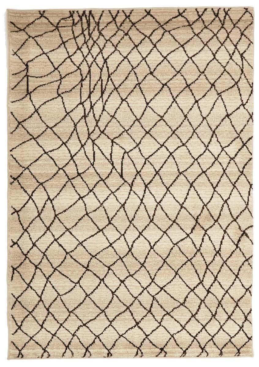 Moroccon Style  Web Design Cream Rug