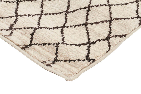 Moroccon Style  Web Design Cream Rug