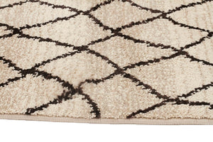 Moroccon Style  Web Design Cream Rug