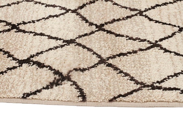 Moroccon Style  Web Design Cream Rug