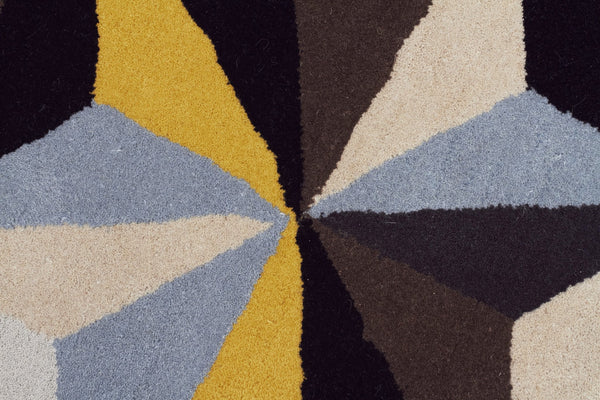 Matrix Pure Wool 900 Blue Round Rug