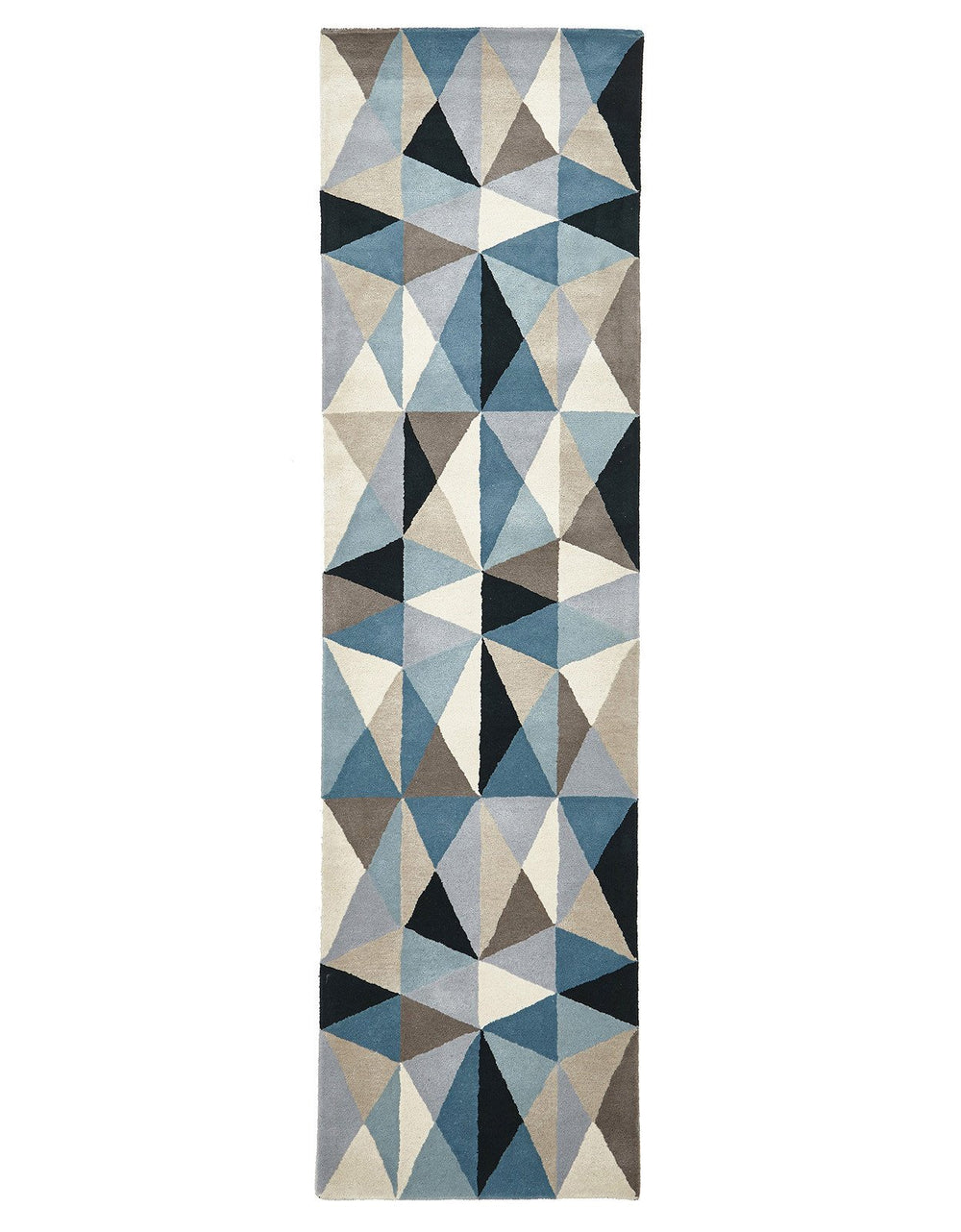 Matrix Pure Wool 901 Turquoise Runner Rug