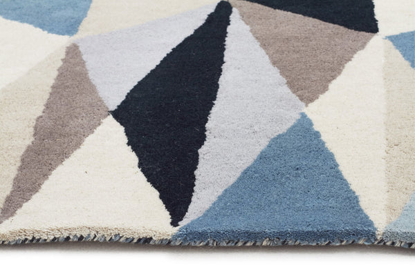 Matrix Pure Wool 901 Turquoise Runner Rug