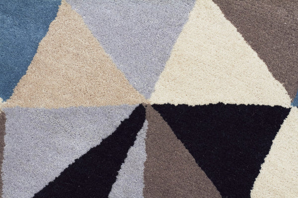 Matrix Pure Wool 901 Turquoise Runner Rug