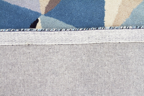 Matrix Pure Wool 901 Turquoise Runner Rug
