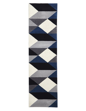 Matrix Pure Wool 904 Steel Runner Rug Rug