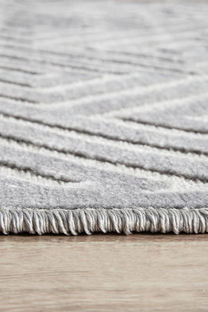 CITY Alice Silver Runner Rug